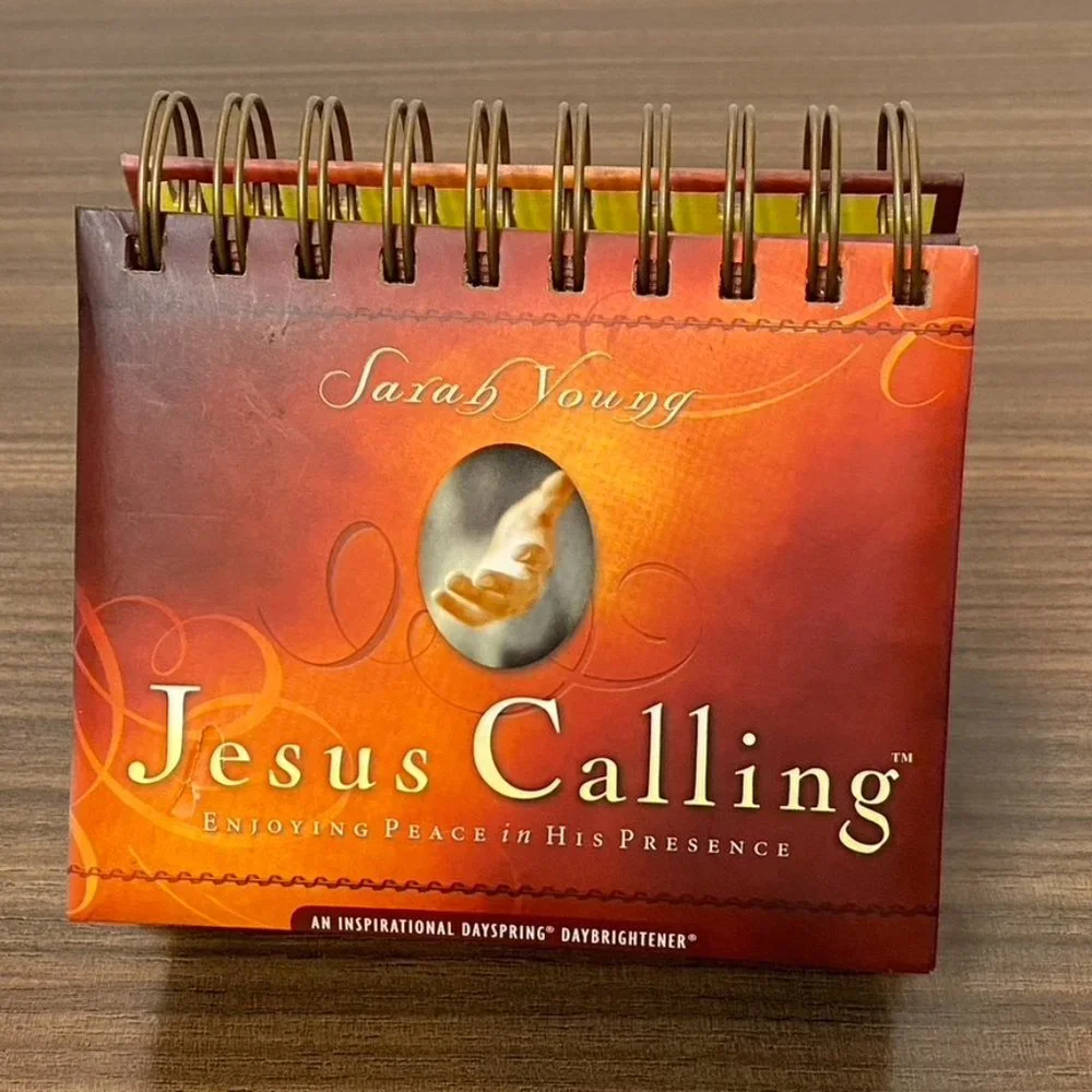 Dayspring ‘Jesus Calling’ by Sarah Young Daily Devotional Desk Flip Calendar